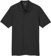 Am image of a Custom Harriton Mens Valiant Cotton Snag Protect Polo in Black!