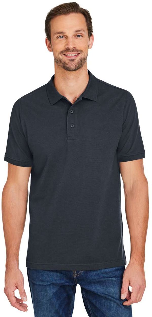 An image of a Custom Harriton Mens Valiant Cotton Snag Protect Polo!