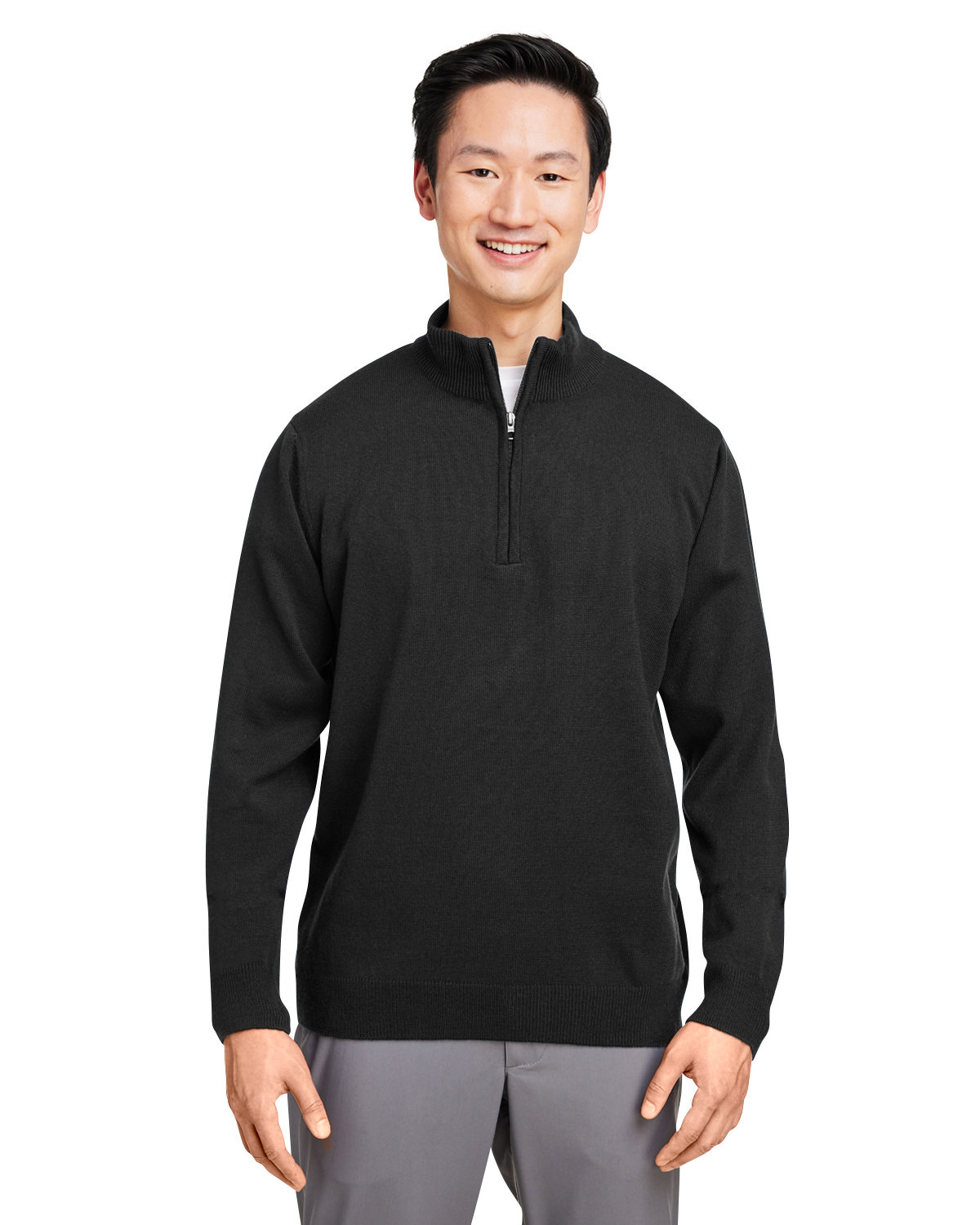 Harriton Unisex Pilbloc™ Quarter Zip Sweater