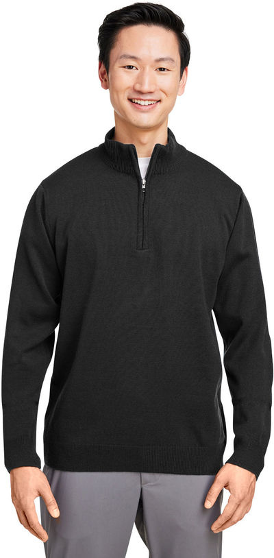 An image of a Custom Harriton Unisex Pilbloc™ Quarter Zip Sweater!