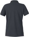 Am image of a Custom Harriton Womens Valiant Cotton Snag Protect Polo in Dark Charcoal!