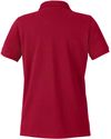 Am image of a Custom Harriton Womens Valiant Cotton Snag Protect Polo in Red!