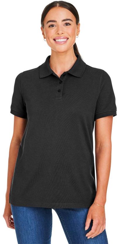 An image of a Custom Harriton Womens Valiant Cotton Snag Protect Polo!