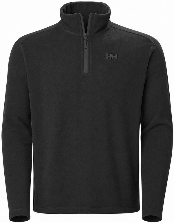 An image of a Custom Helly Hansen Men's Daybreaker Half Zip in Black!