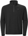An image of a Custom Helly Hansen Men's Daybreaker Half Zip in Black!