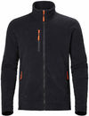 An image of a Custom Helly Hansen Men's Kensington Fleece Jacket in Black!