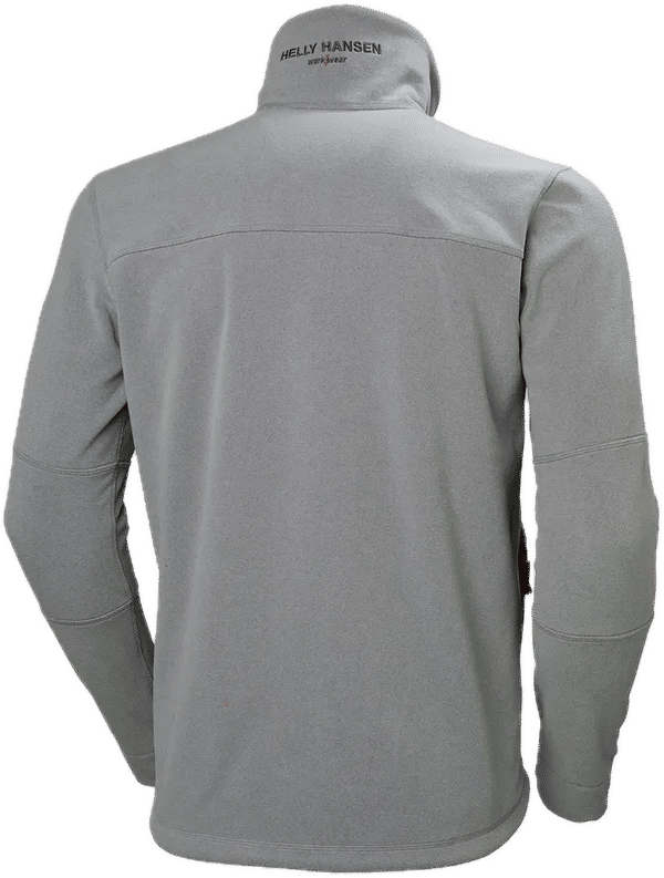 An image of a Custom Helly Hansen Men's Kensington Fleece Jacket in Grey Melange!