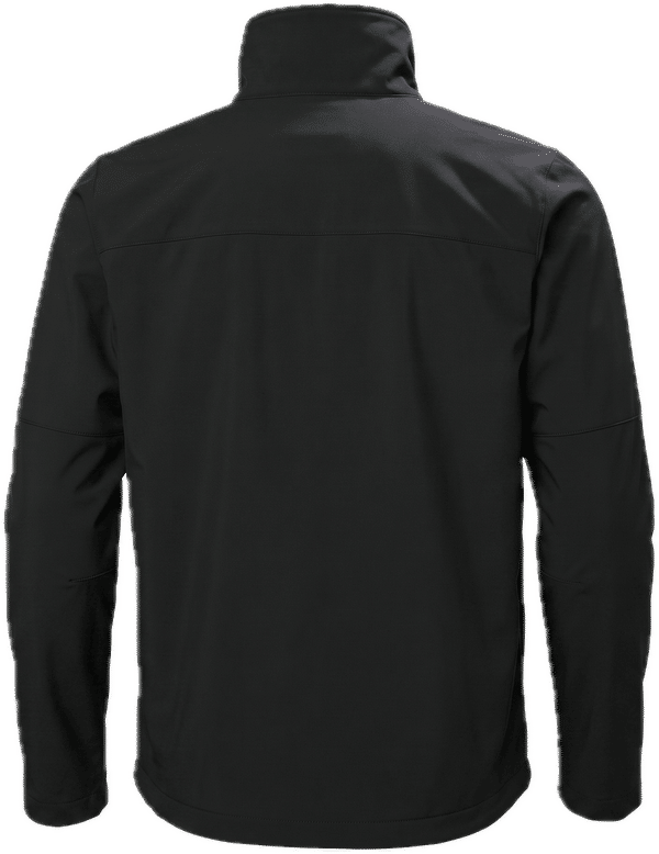 An image of a Custom Helly Hansen Men's Kensington Softshell Jacket in Black!