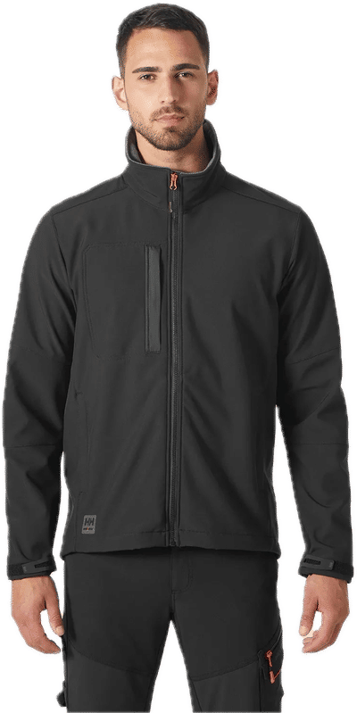 Custom Helly Hansen Men s Kensington Softshell Jacket Coastal Reign