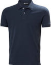 An image of a Custom Helly Hansen Mens Crew Pique Polo in Navy!