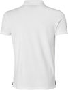 An image of a Custom Helly Hansen Mens Crew Polo in White!