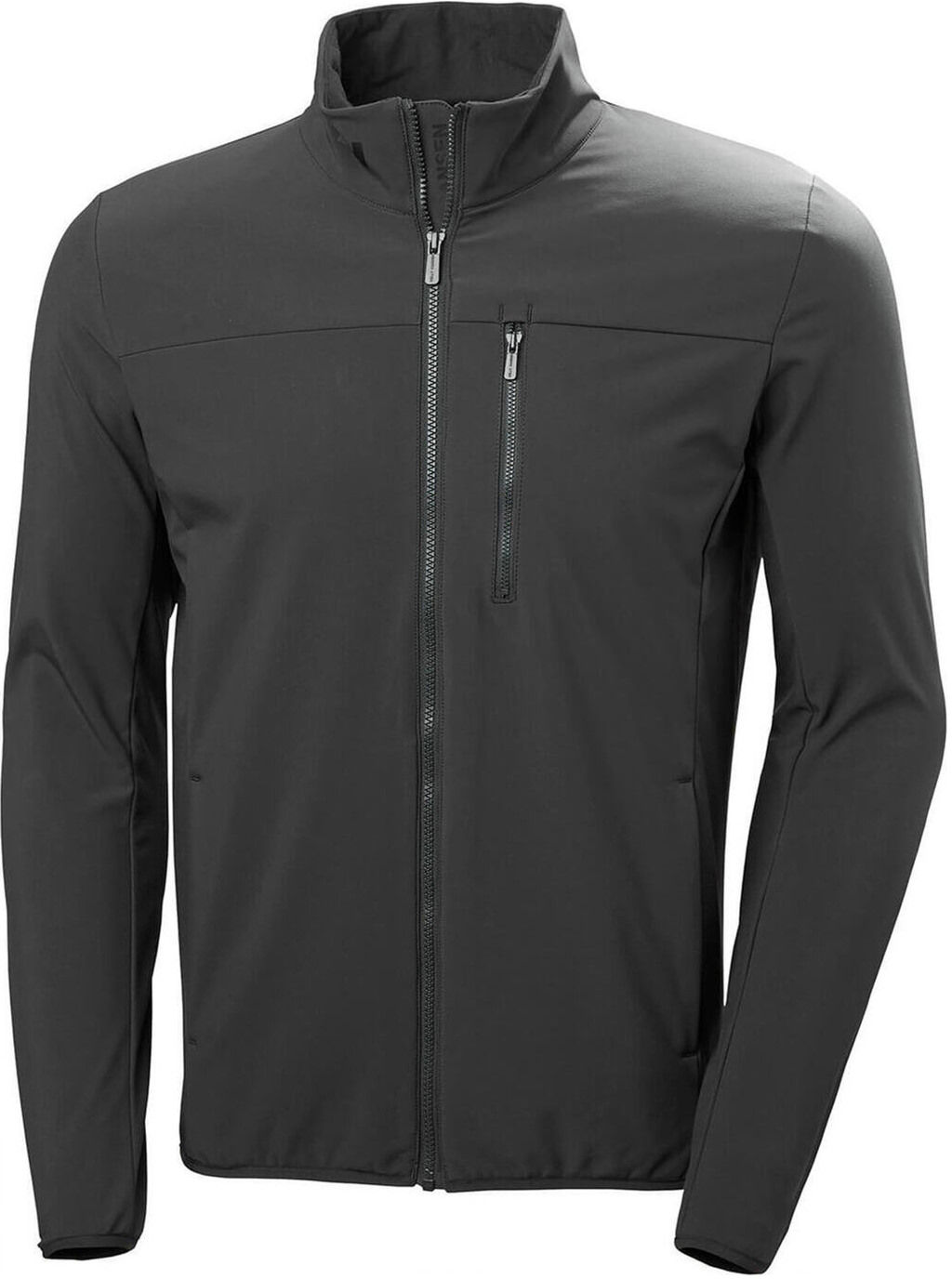 Helly Hansen Mens Crew Soft Shell Jacket in Ebony