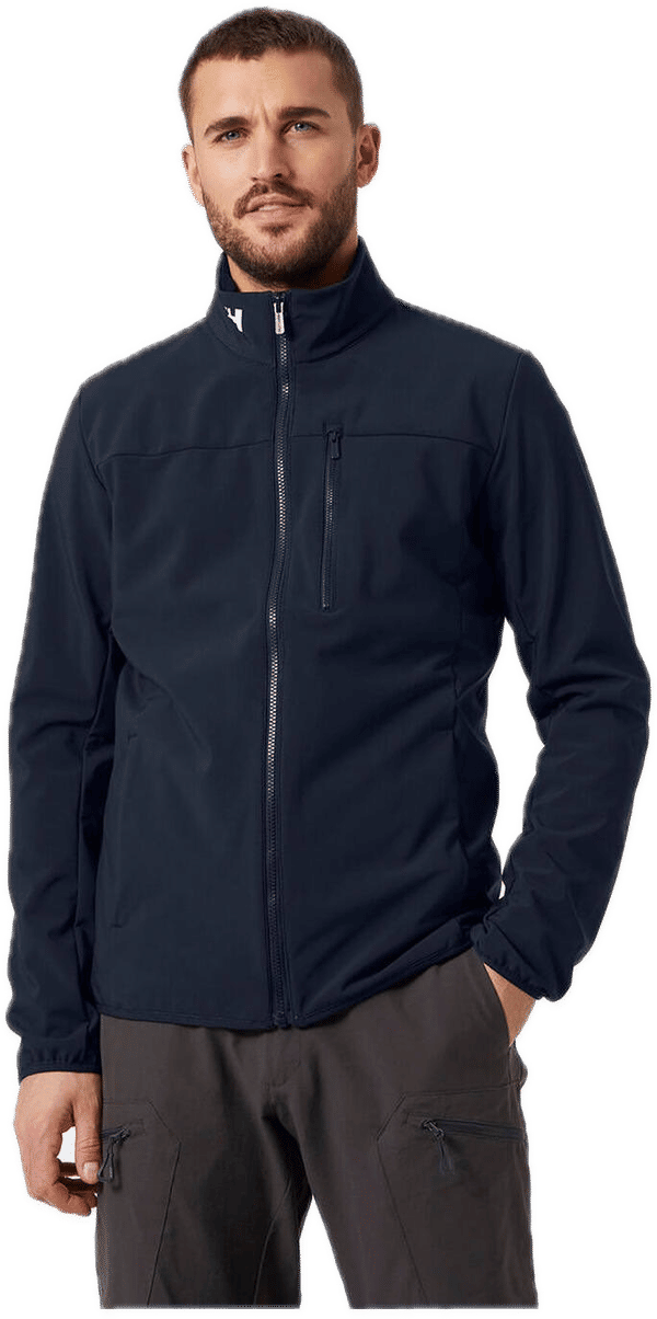 An image of a Custom Helly Hansen Mens Crew Soft Shell Jacket!