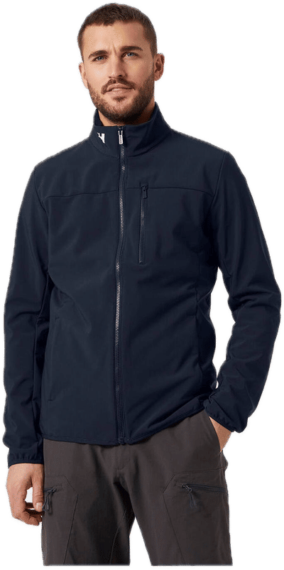 An image of a Custom Helly Hansen Mens Crew Soft Shell Jacket!