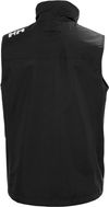 Am image of a Custom Helly Hansen Mens Crew Vest in Black!