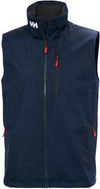 Am image of a Custom Helly Hansen Mens Crew Vest in Navy!