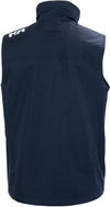 Am image of a Custom Helly Hansen Mens Crew Vest in Navy!