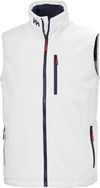 An image of a Custom Helly Hansen Mens Crew Vest in White!