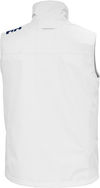 An image of a Custom Helly Hansen Mens Crew Vest in White!