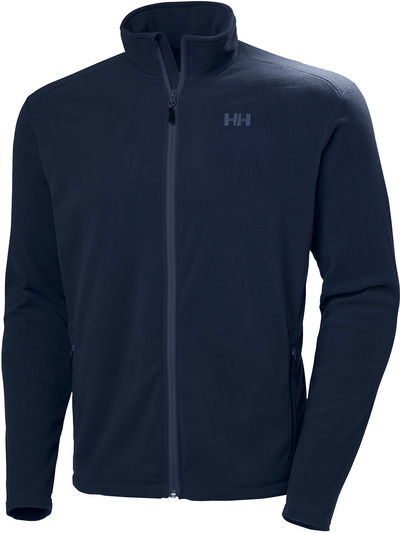 Am image of a Custom Helly Hansen Mens Daybreaker Fleece in Navy!