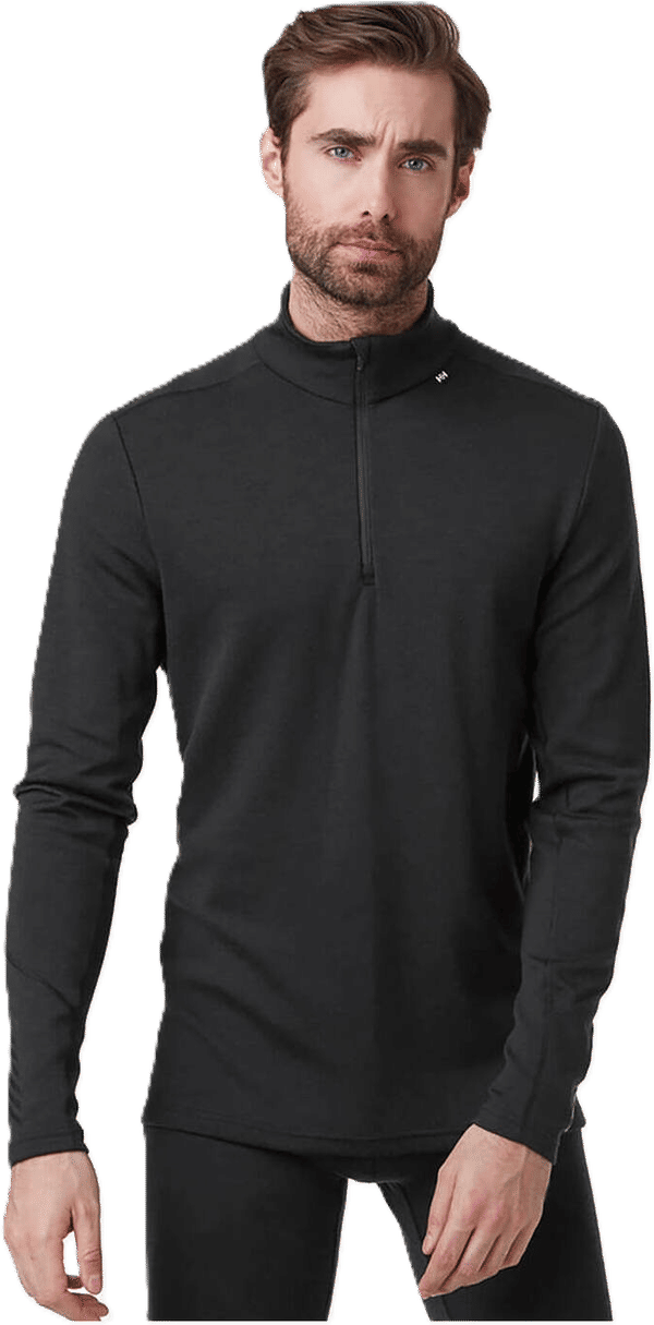 An image of a Custom Helly Hansen Mens Lifa Merino Midweight Half Zip!