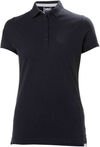 An image of a Custom Helly Hansen Women's Crew Pique 2 Polo in Navy!