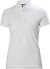 An image of a Custom Helly Hansen Women's Crew Pique 2 Polo in White!