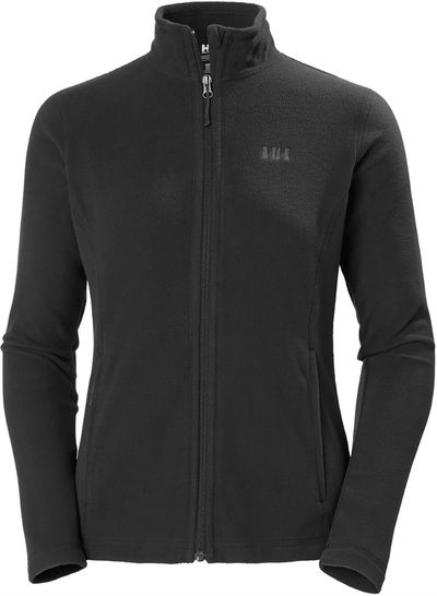Am image of a Custom Helly Hansen Women's Daybreaker Fleece in Black!