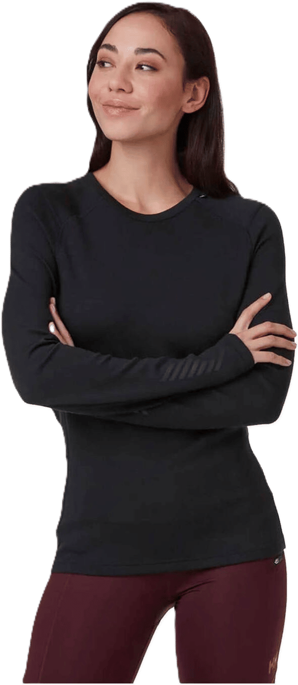 An image of a Custom Helly Hansen Womens Lifa Merino Midweight Crew!