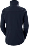 Am image of a Custom Helly Hansen Womens Luna Softshell Jacket in Navy!