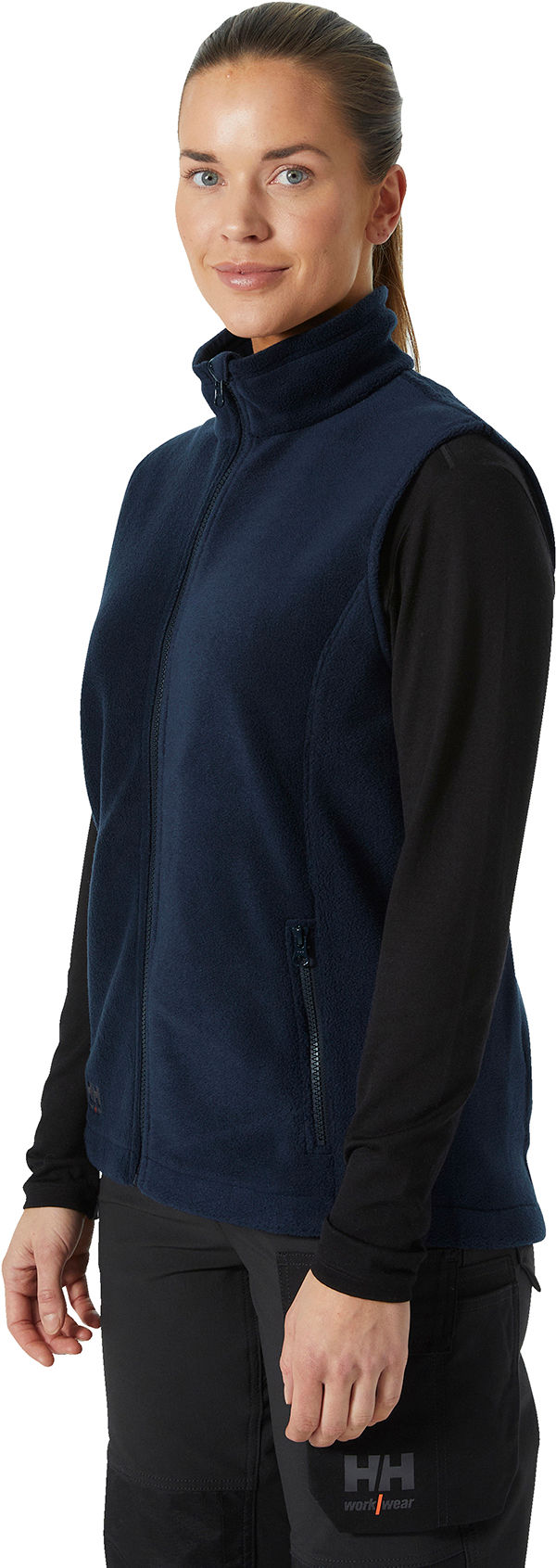 An image of a Custom Helly Hansen Womens Manchester Fleece Vest!