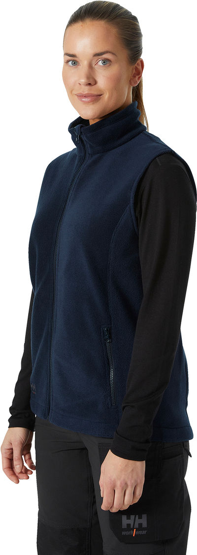 An image of a Custom Helly Hansen Womens Manchester Fleece Vest!