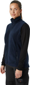 An image of a Custom Helly Hansen Womens Manchester Fleece Vest!