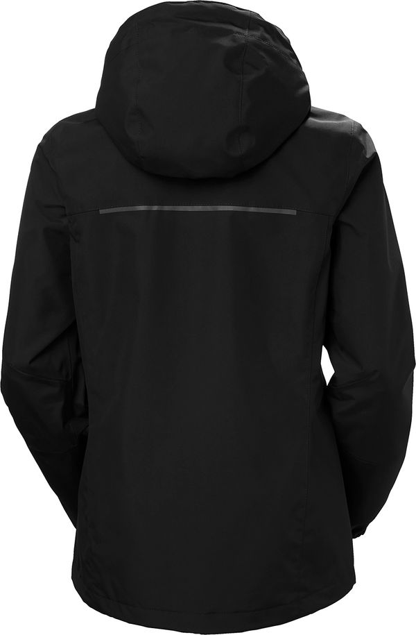 An image of a Custom Helly Hansen Womens Manchester Shell Jacket in Black!
