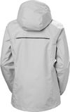 An image of a Custom Helly Hansen Womens Manchester Shell Jacket in Grey Fog!