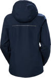 An image of a Custom Helly Hansen Womens Manchester Shell Jacket in Navy!