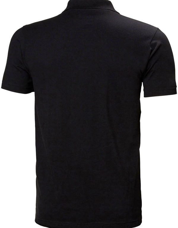 An image of a Custom Helly Hansen Workwear Mens Classic 2.0 Polo in Black!