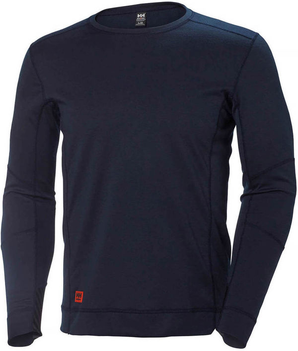 An image of a Custom Helly Hansen Workwear Mens Lifa Max Base Layer Crewneck Sweatshirt!