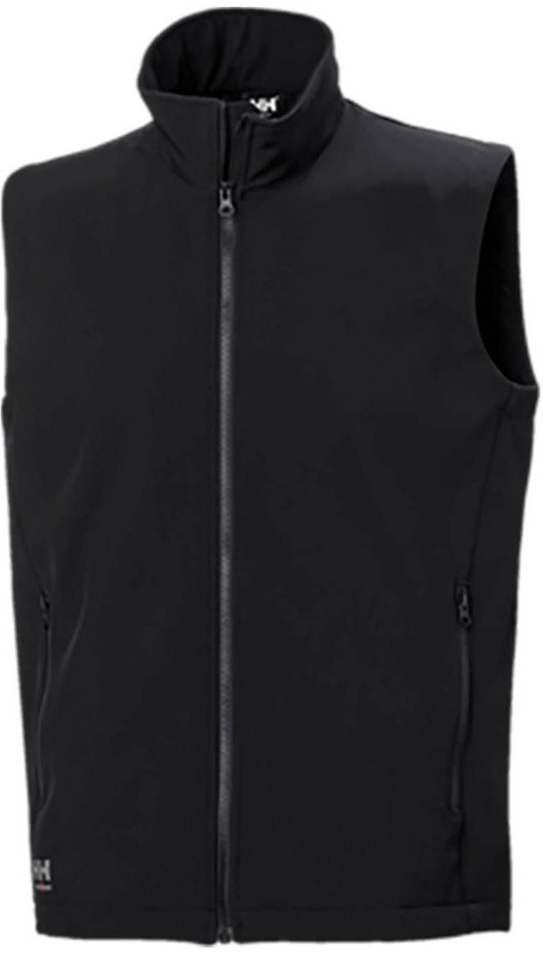 Helly Hansen Workwear Mens Manchester 2.0 Softshell Vest in Black