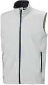 An image of a Custom Helly Hansen Workwear Mens Manchester 2.0 Softshell Vest in Grey Fog!