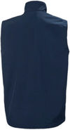 An image of a Custom Helly Hansen Workwear Mens Manchester 2.0 Softshell Vest in Navy!