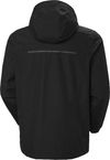 An image of a Custom Helly Hansen Workwear Mens Manchester Shell Jacket in Black!