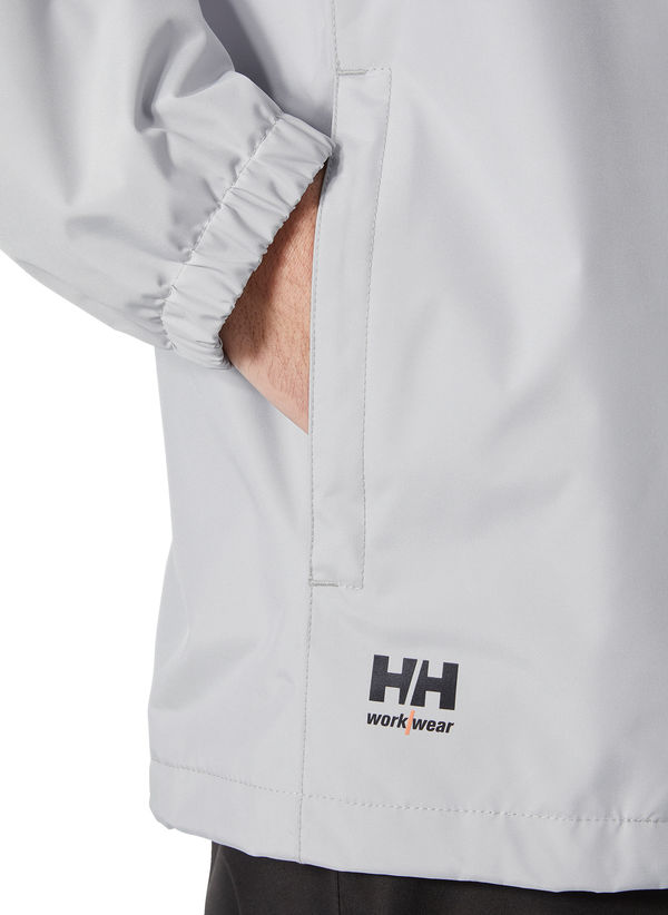 An image of a Custom Helly Hansen Workwear Mens Manchester Shell Jacket!