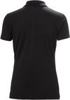 An image of a Custom Helly Hansen Workwear Womens Classic 2.0 Polo in Black!