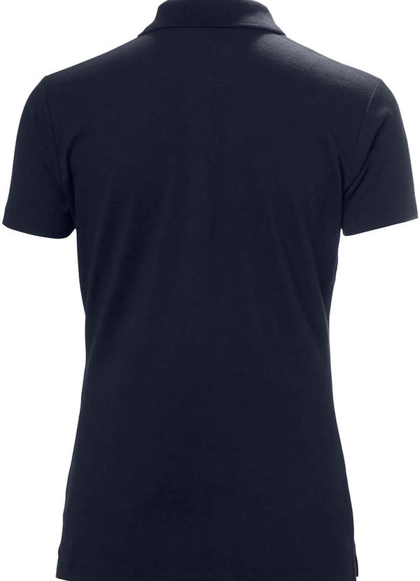 An image of a Custom Helly Hansen Workwear Womens Classic 2.0 Polo in Navy!