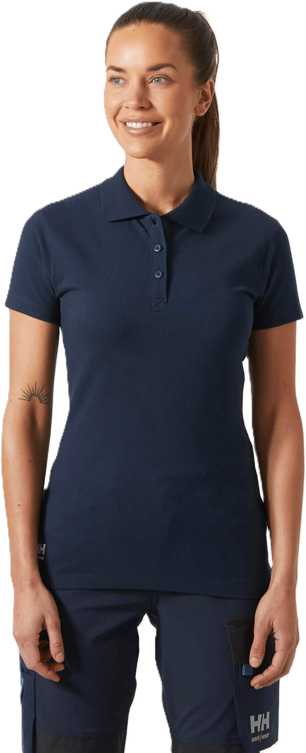 An image of a Custom Helly Hansen Workwear Womens Classic 2.0 Polo!