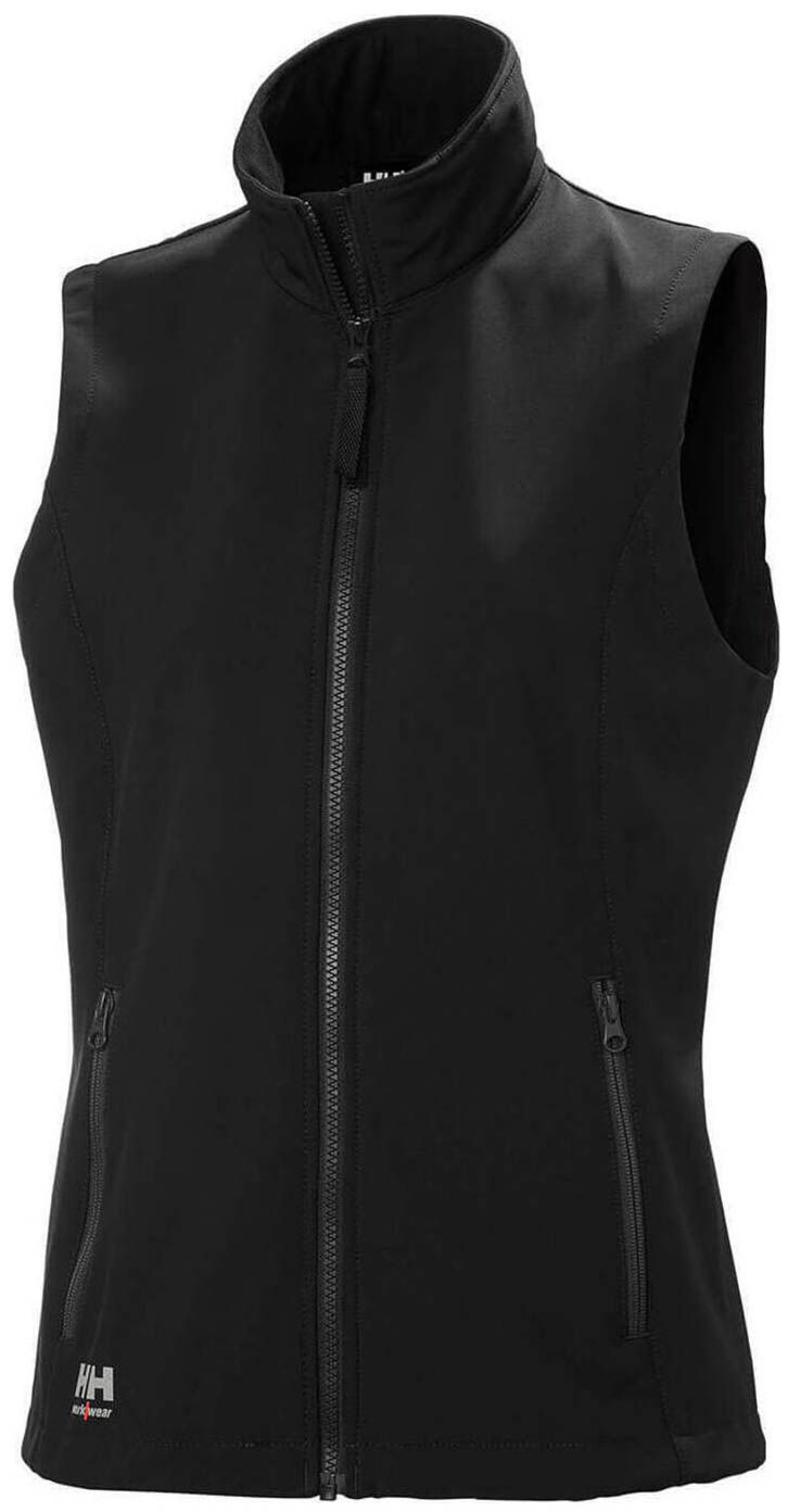 Helly Hansen Workwear Womens Manchester 2.0 Softshell Vest in Black