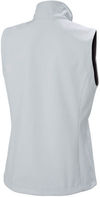 An image of a Custom Helly Hansen Workwear Womens Manchester 2.0 Softshell Vest in Grey Fog!