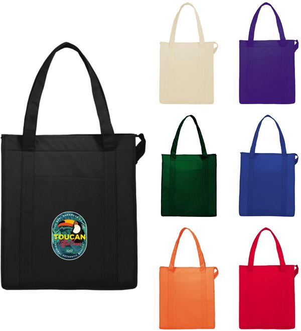 An image of a Custom Hercules Insulated Grocery Tote!