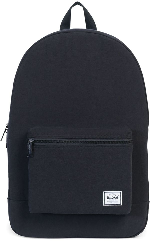 An image of a Custom Herschel Cotton Day Pack in Black!